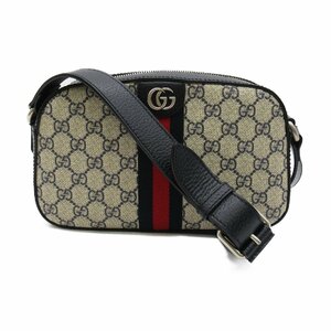 グッチ カメラバッグ ブランドオフ GUCCI レザー ショルダーバッグ GGスプリームキャンバス レディース