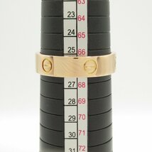 カルティエ ラブリング ブランドオフ CARTIER K18PG（ピンクゴールド） リング・指輪 750PG 中古 メンズ レディース_画像5