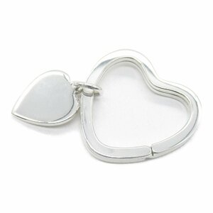  Tiffany Heart key ring brand off TIFFANY&CO silver 925 key ring 925 used lady's 