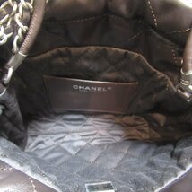 シャネル CHANEL22 チェーンショルダーバッグミニ ブランドオフ CHANEL カーフ（牛革） 2wayショルダーバッグ カーフ 中古 レディース_画像5