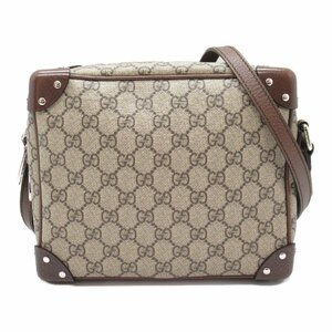 グッチ GGスプリーム ショルダーバッグ ブランドオフ GUCCI キャンバス ショルダーバッグ コーティングキャンバス 中古 レディース