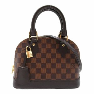 ルイ・ヴィトン アルマBB ブランドオフ LOUIS VUITTON 2wayショルダーバッグ ダミエ 中古 レディース