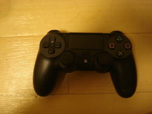 J★SONY PS4 純正ワイヤレスコントローラー DUAL SHOCK4 CUH-ZCT1J ジェット・ブラック ★送料350円