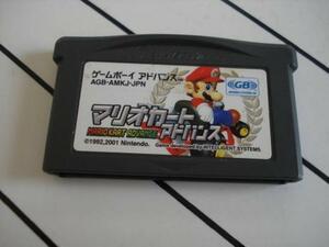 K★GBA マリオカートアドバンス 箱説無 ★送料84円