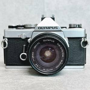 オリンパス OM-1N フィルム一眼レフカメラ フィルター ストロボ付き（OLYMPUS OM-SYSTEM G.ZUIKO AUTO-W 28㎜ 1：3.5 ）の画像2