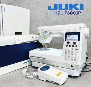 JUKI ジューキ エクシード キルトスペシャル HZL-F600JP コンピューターミシン フットペダル 取説 その他付属セット　 