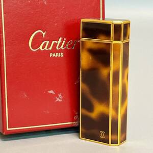 Cartier Cartier ролик авторучка tagon. квадратная форма лаковый Brown мрамор газовая зажигалка с футляром 