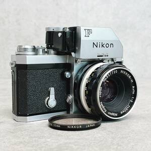 ニコン F フォトミック フィルム一眼レフカメラ フィルター付き（NIPPON KOGAKU JAPAN NIKKOR-H 50㎜ 1：2）