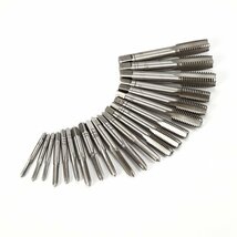 1円～ 訳あり箱潰れ 32PCS タップダイスセット タップ＆ダイス ネジ山 修復 ネジ切り 大工道具 DIY 職人 木材 日曜大工 ネジ修復 ナット_画像7