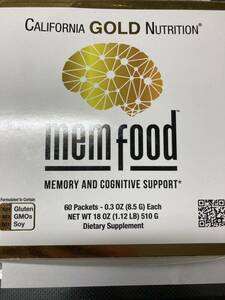 アイハーブ　メムフード　カリフォルニアゴールド ニュートリション　iherb MEM Food　California Gold Nutrition　54P