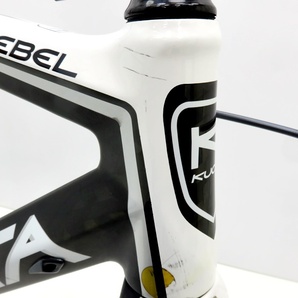 KUOTA クオータ KEBEL ケベル ロードバイク用フレーム 年式不明 カーボン サイズ不明 C-T525mm ブラックの画像9