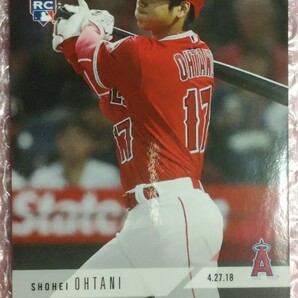 送料込即決 2018 Topps Now ＃136J Shohei Ohtani 大谷翔平 近代野球記録記念 24時間限定発行カード トップスナウ 日本語版 ドジャース移籍の画像1