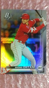 送料込即決 2019 Bowman Platinum ＃2 Shohei Ohtani 大谷翔平 レインボーフォイル/ホロカード 史上初2回目満票MVP ロサンゼルスドジャース