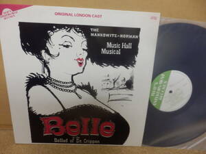 LP輸入盤;music hall Musical「Belle～Ballad of Dr.Crippen」original London cast