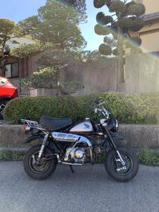 乗車して帰れます　ホンダ　AB27型　モンキー　シフトアップ製品88cc キックスタートにて1度で始動しましてとても速いです　