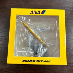 未開封品 全日空 ANA ポケモンジェット 747型 飛行機 ピカチュウ ANA BOEING 747-400 ポケモンJET NH100241 １／１０００の画像1