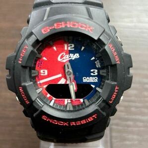 G-SHOCK カープモデル Gショック G-100 広島カープ 2010年コラボモデル 限定 本体のみ 動作品の画像6