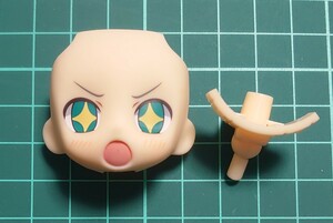 送料120円～ 中古・即決●ねんどろいど 331 ニャル子 冥土ver. 這いよれニャル子さん 顔 表情 パーツ キラキラ目 フィギュア 同梱可