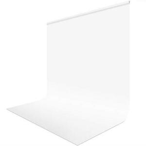 ホワイト_2m x 3m FotoFoto 白布 背景布 2m x 3m 撮影用 背景 白 厚地 不透明 白い布 シワが出来やすくない バックグラウンド 反射面と無反