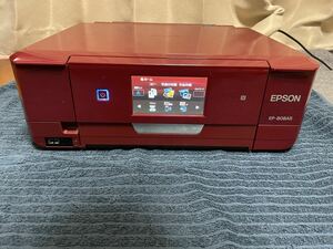 【送料無料】 「EPSON EP-808AR」 ジャンク 通電確認のみ 本体のみ 2016年製 エプソン プリンター 複合機 純正インク