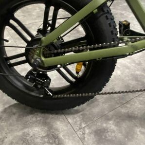 送料込み MATE 系 750Wモーター EBIKE電動自転車 48V12.5A緑の画像8