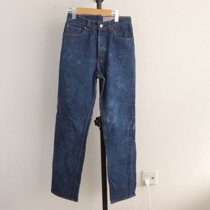 H322 90sビンテージ Levi’s リーバイス 501 デニムパンツ■1990年代製 表記9インチ レディース ブルー アメカジ ストリート 古着 古着卸 