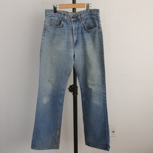 H330 90sビンテージ Levis リーバイス デニムパンツ■1990年代製 表記33インチ ブルー ブーツカット Gパン ジーンズ 古着 古着卸 激安 希少