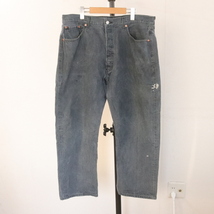 B253 2000年代製 Levi’s リーバイス 501 デニムパンツ■00s 表記40インチ ジーパン ジーンズ ブルー アメカジ ストリート 古着 古着卸 検_画像1