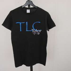 O417 2000年代製 DELTA 半袖プリントTシャツ■00s 表記Sサイズ ブラック 黒 TLC ツアーT R＆B アメカジ 古着 古着卸 激安 希少 検 90s 80s