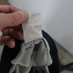 M271 2003年代製 リーバイス Levi’s スラックスパンツ■00s 表記40インチ ポリエステル ネイビー 紺色 アメカジ ストリート 古着 古着卸の画像3