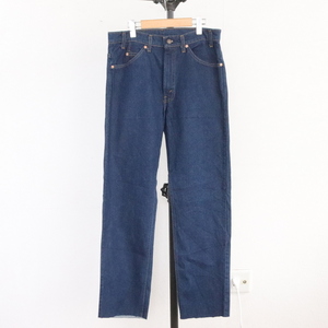 g132 90sビンテージ Levis リーバイス 505 デニムパンツ USA製■1990年代製 表記32インチ ブルー 青 カットオフ ジーンズ ジーパン 古着卸