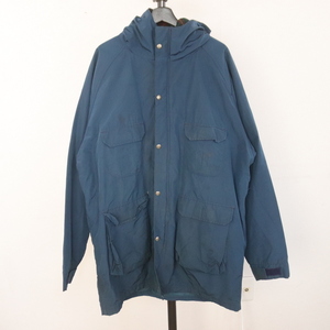 J228 80sビンテージ Woolrich ウールリッチ マウンテンパーカー■1980年代製 表記XLサイズ ネイビー 紺 裏地ウール アメカジ 古着卸 古着