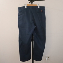 N293 2000年代製 Dickies ワークパンツ■00s XLサイズぐらい ネイビー アメカジ ディッキーズ 無地 シンプル 古着 古着卸 80s 90s_画像2