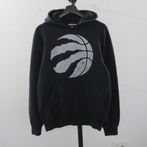 E270 2000年代製 スウェットパーカー Mitchell＆Ness■00s 表記Mサイズ 黒 ブラック フーディー 古着 アメカジ ストリート 古着卸 激安 90s_画像1