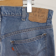 L339 80sビンテージ USA製 LEVIS リーバイス デニムパンツ■1980年代製 約Lサイズ ブルー デニム パンツ アメカジ ストリート 古着卸 激安_画像3