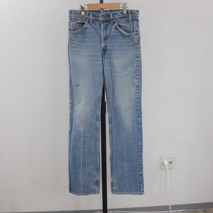 L343 90sビンテージ USA製 LEVIS リーバイス デニムパンツ■1990年代製 表記33インチ ブルー ブーツカット アメカジ ストリート 古着 80s