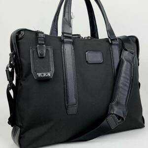 現行品/定価8万 TUMI トゥミ JARVIS 2way ビジネスバッグ ブリーフケース トート ショルダー メンズ A4 ブラック バリスティックナイロン