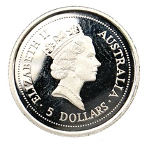 コアラ プラチナ貨 オーストラリア 1996年 1.5g プラチナ PT999 コレクション_画像2