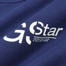 1円/G-STAR RAW/XSサイズ/Tシャツ ART＃3 R T S/S D12282.3361.1305 伸縮 ワンポイント ロゴ 半袖 新品/紺/ネイビー/ga221/_画像4