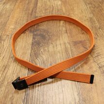 1円/G-STAR RAW/フリーサイズ/ベルト DORALA-R WEBBING BELT D12712-A191-A254 無地 ベーシック アメカジ サーフ 新品/オレンジ/ft560/_画像2