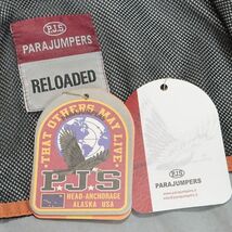 1円/春夏/PARAJUMPERS/Lサイズ/ショート モッズコート ブルゾン 軽量ナイロン ガーメントダイ ミリタリー調 ワイルド 新品/グレー/ic252/_画像10