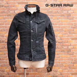 1円/G-STAR RAW/Sサイズ/訳 Gジャン CITISHIELD SLIM JKT D14497-B479 撥水加工 ウォッシュ加工 ワイルド 新品/黒/ブラック/ia131/