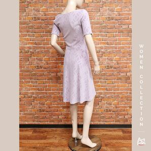 1円/春夏/KOCHE/XSサイズ/SK1CT0087 テリークロス ワンピース イタリア製 インポート コシェ 新品/紫/ラベンダー/iy195/の画像3