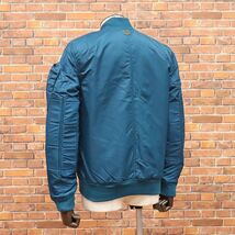 1円/秋冬/G-STAR RAW/Lサイズ/中綿ボンバー ブルゾン ARRIS BOMBER JKT D15469-A521 撥水 美艶 防寒 MA-1 新品/青/ブルー/ia121/_画像2