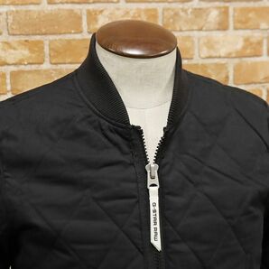 1円/G-STAR RAW/XSサイズ/キルティング ブルゾン BATT-R QUILTED OVERSHIRT L/S D12652-W018-990 中綿 新品/黒/ブラック/ft432/の画像2