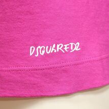 1円/春夏/DSQUARED2/XXSサイズ/S72GD0303 アシンメトリーカットソー イタリア製 インポート ディースクエアード 新品/ピンク/iy132/_画像4