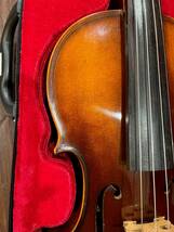 バイオリン【楽器店出品】ドイツ製　カールヘフナーKH62　4/4サイズ　完全整備済　新品弓と新品ケースが付属！　オークション特別価格に！_画像3