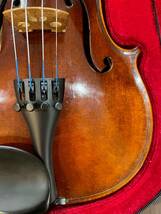 バイオリン【楽器店出品】ドイツ製　カールヘフナーKH62　4/4サイズ　完全整備済　新品弓と新品ケースが付属！　オークション特別価格に！_画像6