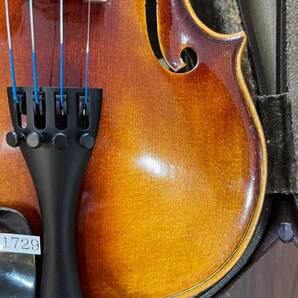 バイオリン【楽器店出品】SHIRO SUZUKI Violin Laboratory No.2  4/4  完全整備済 非常に高音質！オークション限定価格にて！の画像7