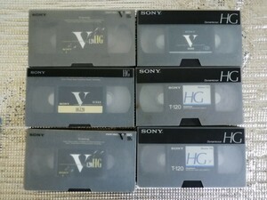 11 HGビデオテープ 単品1本 SONY 120分 SUPER HG HG120 T-120 120HG VIVAX ソニー